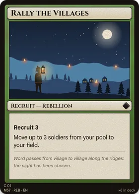 Rally the Villages: Recruit 3.
